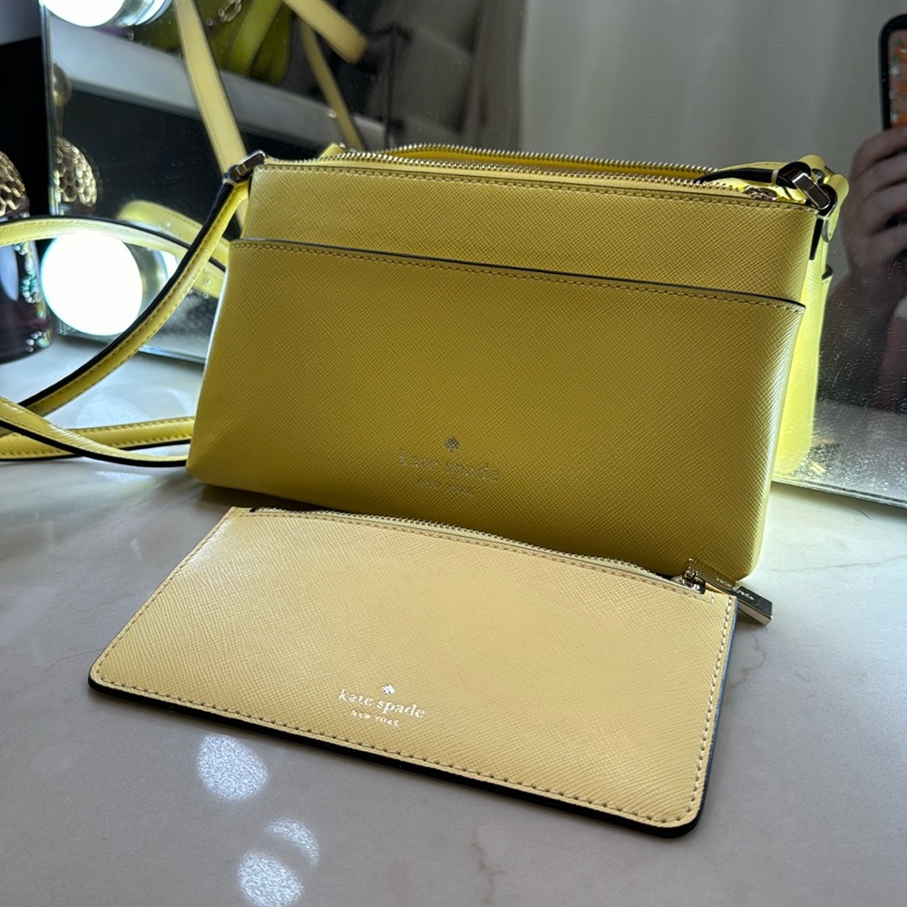 Kate Spade Sade Cross Body - Dual Yellow